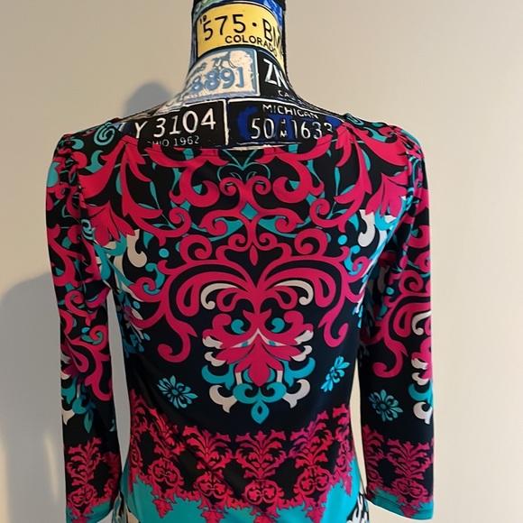 INC Dress- Size Small - Embroidered A-Line Silhouette - Picture 6 of 7